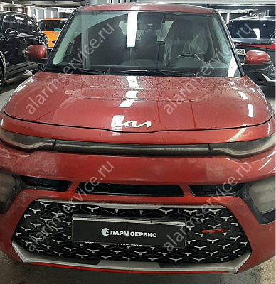 Установка сигнализации на KIA SOUL 